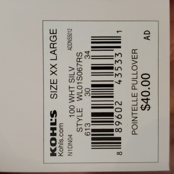 Lauren Conrad XXL white sweater. New! - Picture 6 of 6